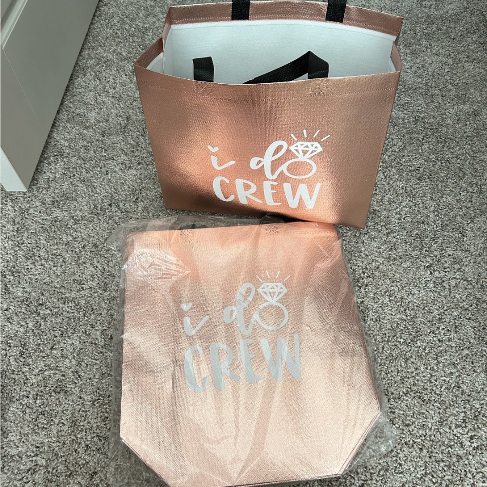 Bridesmaid Proposal - 8 I Do Crew Bags (NEW - NEVER USED / unopened)